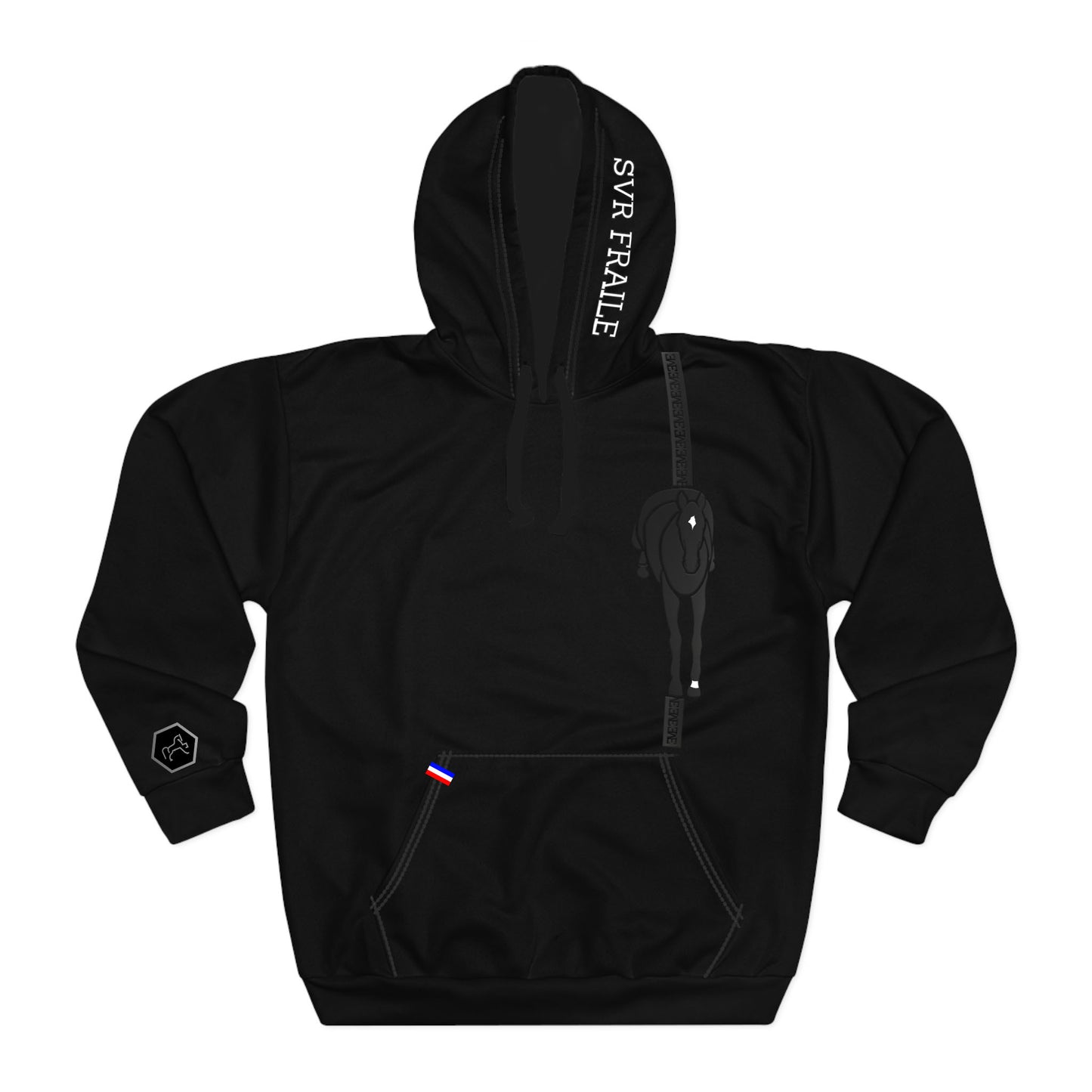 Hoddie Personalizable NEGRO