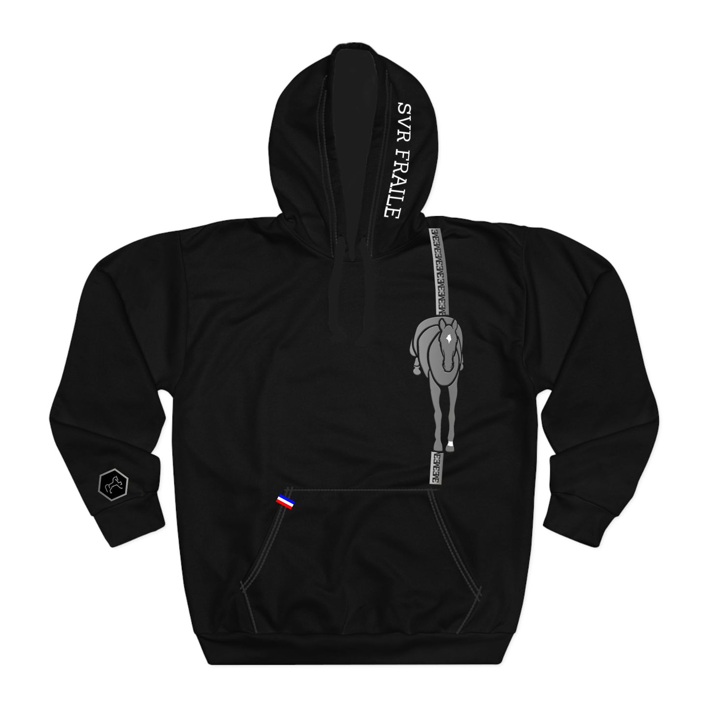 Hoddie Personalizable NEGRO